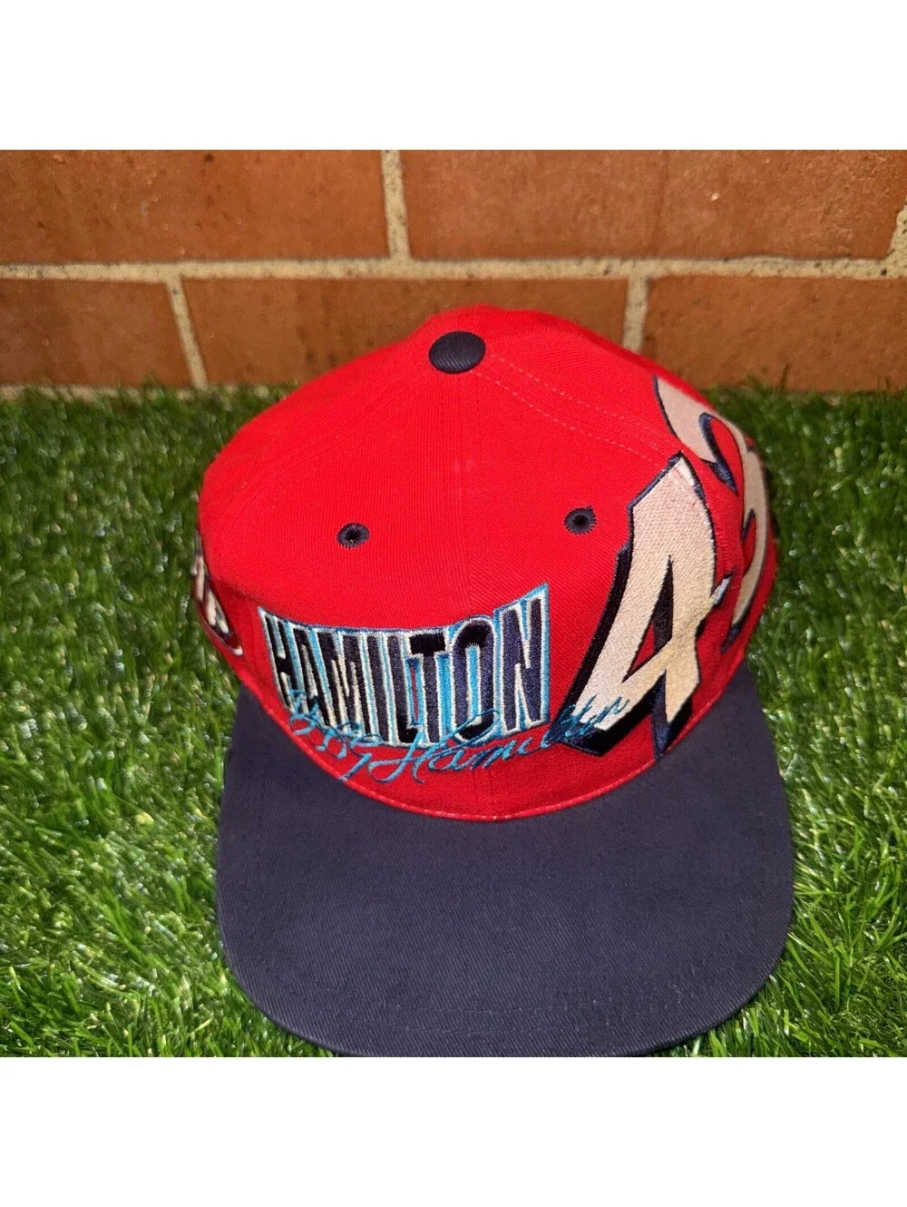 VTG 90’s NWOT Bobby Hamilton #43 STP Oil SnapBack Hat
